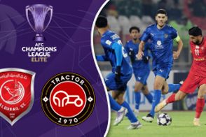 خلاصه بازی تراکتور - الدحیل 