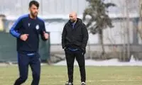 سرمربی استقلال در تمرین امروز حاضر می‌شود