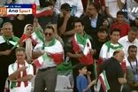 خواننده مشهور پاپ، تماشاگر ویژه دیدار ایران و افغانستان