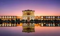 نقاشی میدان نقش‌جهان در زمان شاه سلطان حسین 