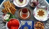 رژیم غذایی سالم برای افطار