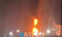حمله پهپادها به پالایشگاه لاناز در اربیل عراق