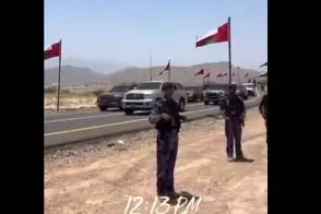 قربانی کردن شتر‌ها در استقبال از نخست‌وزیر عمان