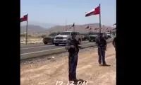 قربانی کردن شتر‌ها در استقبال از نخست‌وزیر عمان