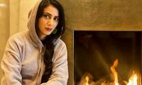 مونا فرجاد با تیپ جدیدش کولاک کرد