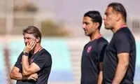 پرسپولیس با دستیاران وحید هاشمیان تمرین کرد