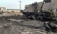 حمله پهپادی به انبار امدادی هلال‌احمر در بوشهر