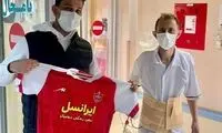 کار زیبای بازیکنان پرسپولیس بعد از بازی دربی
