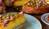 طرز تهیه کیک ماست زعفرانی؛ یک عصرانه جذاب 