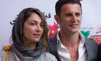 گریه نیلوفر خوش‌خلق برای امین حیایی در یک مراسم