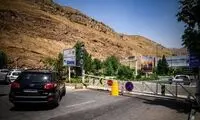 اجرای محدودیت ترافیکی در جاده کرج - چالوس