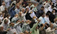شعار تند علیه زنان کم‌حجاب در نمازجمعه تهران