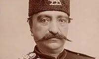 عکس دیده نشده از موتورسواری ناصرالدین شاه به همراه نوه‌اش