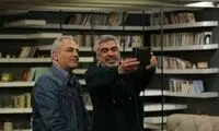 تقدیر سروش صحت از مهران مدیری در پشت صحنه «استخر»