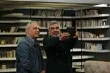تقدیر سروش صحت از مهران مدیری در پشت صحنه «استخر»