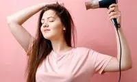 مضرات استفاده از سشوار برای مو