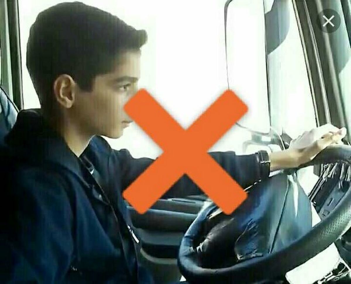   رانندگی ۹ساله‌ها در زرند دردسرساز شد 