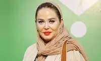 جشن تولد بامزه بهاره رهنما برای بازیگر مسن سینما
