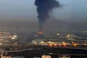 عکس خلبان اسرائیلی از موشک خوشه‌ای سپاه