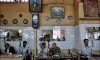 نوشته جالب و بامزه روی دیوار یک قهوه خانه