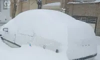 پاییز با برف 20 سانتی‌متری در این منطقه آغاز شد!