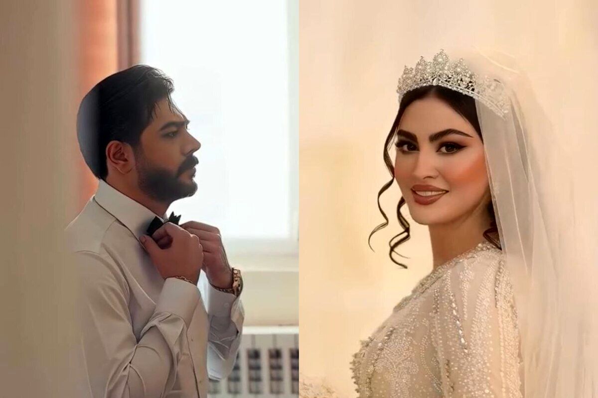 مراسم عقد آریایی مریم مومن و سهیل قاصدی