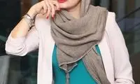 استایل شیک خانم بازیگر در یک اکران عمومی