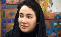 بهاره افشاری 20 ساله در پشت‌صحنه سریال او یک فرشته بود