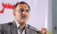 شوخی بی‌مزه و خارج از عرف زاکانی با خبرنگار صداوسیما