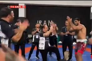 رقص مازنی ساروی و هم‌تیمی‌هایش به سبک نقی و ارسطو