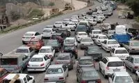 ترافیک نیمه‌سنگین در جاده‌های شمال کشور