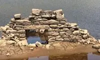 خشکسالی، روستای باستانی را از زیر آب بیرون آورد! 