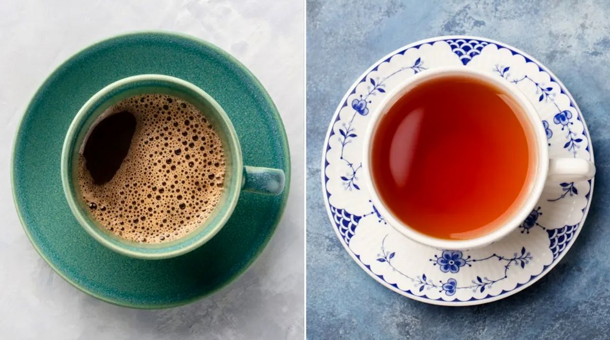 قهوه در مقابل چای؛ کدام نوشیدنی سالم‌تر است؟