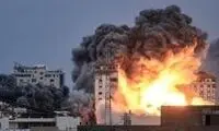 تصاویری از بمباران غزه توسط اسرائیل 