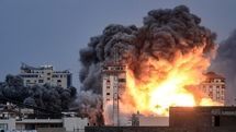 تصاویری از بمباران غزه توسط اسرائیل 