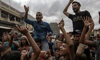 در تهران برخی برای توافق حماس و اسرائیل جشن گرفته‌‌اند