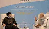 عکسی جالب از نارندرا مودی در کنار ابراهیم رئیسی