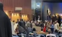 حامیان قانون حجاب، سخنرانی وزیر ارشاد را بهم زدند
