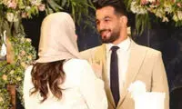 عکسی از عروسی حسن یزدانی که حسابی بحث‌برانگیز شد