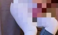 جنجال تصاویر نیمه‌برهنه نامزد فوتبالیست مشهور!