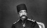 سنگ قبر دختر ناصرالدین شاه در بهشت زهرا