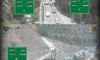 ترافیک جاده‌های مازندران به روایت تصویر