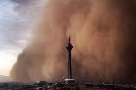 تصاویری از  طوفان شدید در تهران 