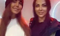 عکسی از شباهت عجیب بین لیلا اوتادی و خواهرش