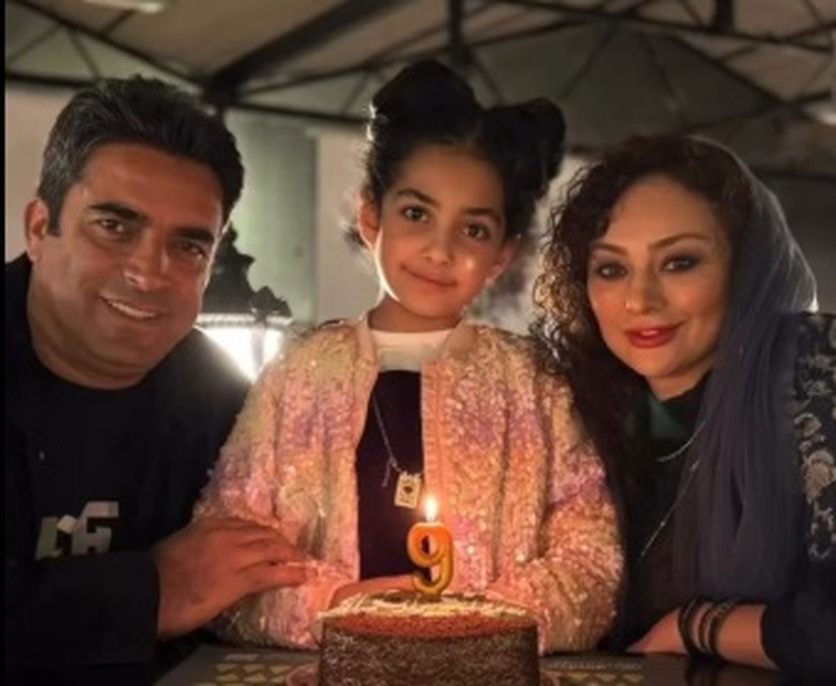 سورپرایز منوچهر هادی برای تولد دخترش سوفیا