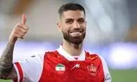 یک ستاره پرسپولیس بازی با فولاد را از دست داد