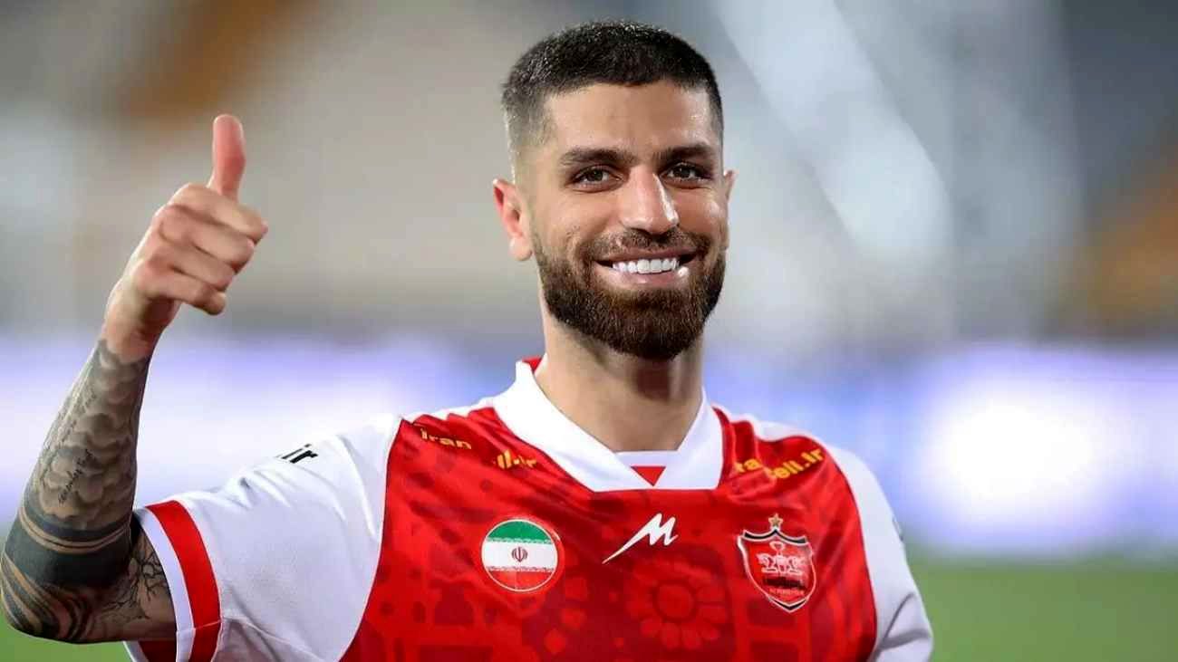 یک ستاره پرسپولیس بازی با فولاد را از دست داد