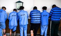 ۷ مددجوی متواری کرمانشاهی دستگیر شدند