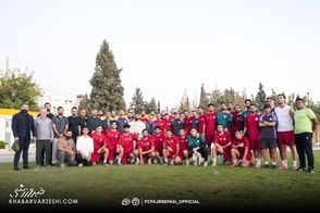 هادی چوپان با استایل خاص در کنار کاپیتان استقلال!