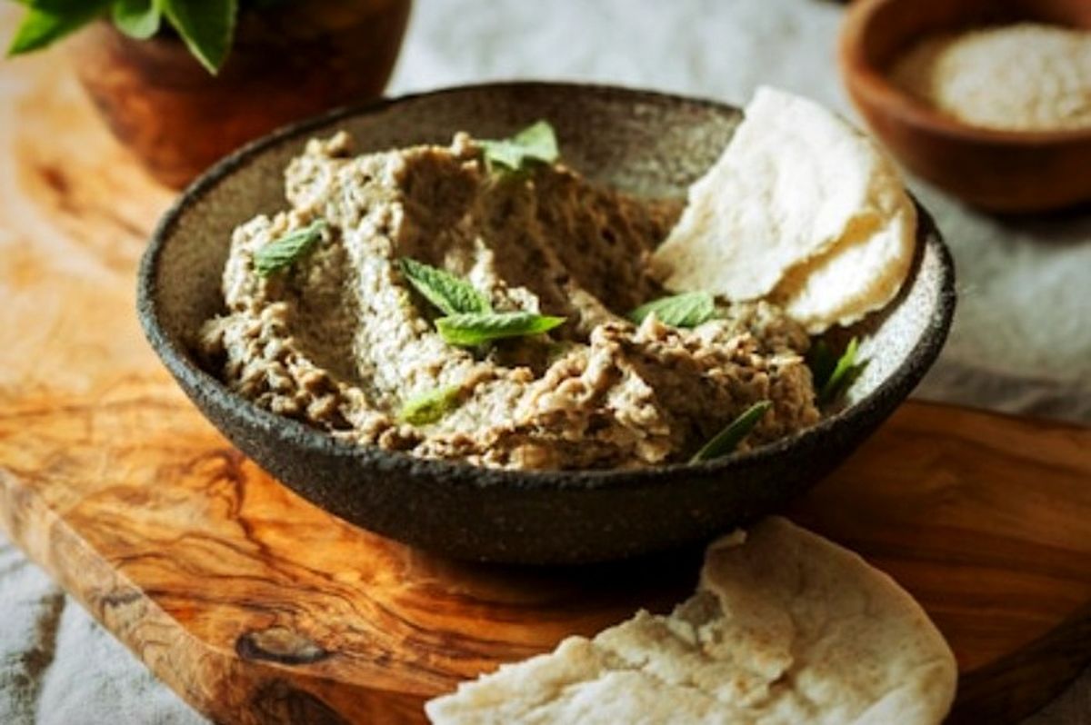 طرز تهیه کشک بادمجان رژیمی با هواپز